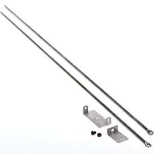  Woodfield 61090 Black Hanging Fireplace Spark Screen Rod 