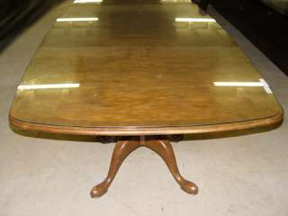 10ft Vintage Baker Mahogany Dining Conference Table  
