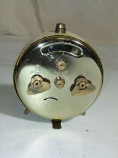Ancien réveil vintage JUNGHANS TRIVOX SILENTIC Uhr Alarm clock 