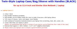 Netbook Laptop Case for Lenovo ThinkPad X120e 3 6 cell  