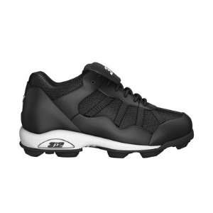  3N2 6825 01 Mens Motivate Low Softball Shoes in Black 