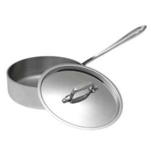 All Clad MC2 Master Chef Collection Saute Pan with Lid 2.0QT 8 x 2 3 