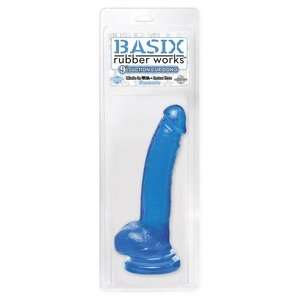  Basix 9 Suction Cup Dong Blue