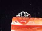   NEW OLD STOCK STERLING SILVER 925 BLACK ONYX RING SIZE 5.5 NICE