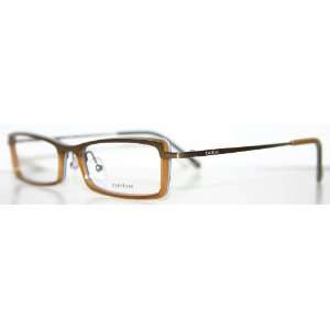  BEBE DONATELLA Womens Brown Optical Eyeglass Frame 