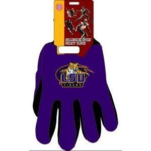  LSU Fighting Tigers NCAA 2 Tone Gloves: Sports & Outdoors