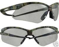 Jackson Nemesis Camo Safety Glasses Clear A/F Lens  