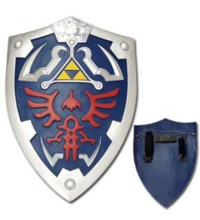 Legend Of Zelda Link Triforce Hylian Fiberglass Shield  