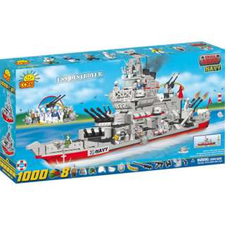 COBI Small Army CSS Destroyer 1000 Piece Set New ( LEGO compatible 