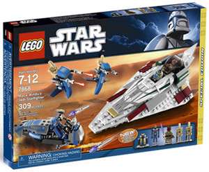 LEGO STAR WARS Clone 7868 Mace Windus Jedi Starfighter  