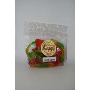 Keggs Candies   Gummy Worms   8 oz. Bag Grocery & Gourmet Food