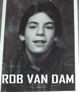 ROB VAN DAM HIGH SCHOOL YEARBOOK   ECW, WWE, TNA WRESTLING  RVD BATTLE 