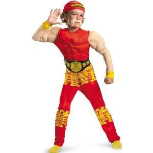   Inc TNA Wrestling   Hulk Hogan Child Costume / Red   Size Medium (7/8