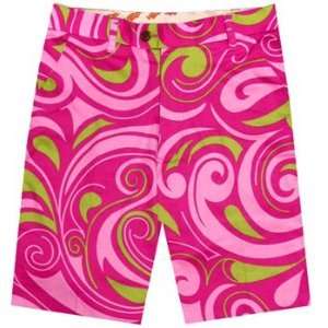 Loudmouth Golf Mens Shorts: Cotton Candy   Size 32