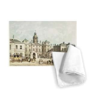  A view of the Horse Guards from Whitehall   Tea Towel 