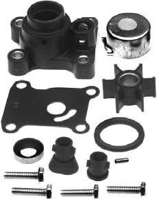 JOHNSON WATER PUMP KIT WITH HOUSING IMPELLER 9.9 & 15  