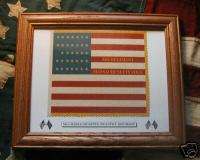 34 Star Civil War Flag54th MassachusettsGlory  