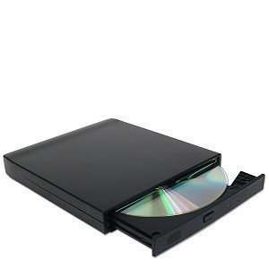    24x USB External Slim CD ROM Drive (Black)