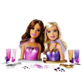 Mattel Barbie Fashion Fever Barbie & Teresa Styling Hea  