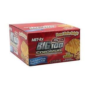  MET Rx Big 100 Colossal High Protein Brownie Bar   Peanut 