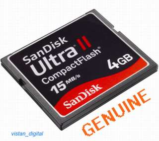 10X 4GB Ultra II CompactFlash CF Memory Card GENUINE Brand New 15MB/S 