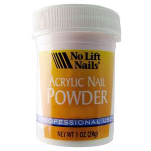 NO LIFT NAILS Acrylic Nail Powder Natural 1oz  