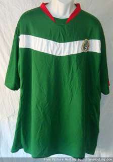 Federacion Mexicana De Futbol Asoc Green Shirt Adult L  