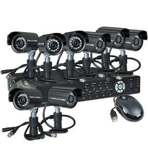  8 Channel Standalone Network DVR Surveillance Kit w 