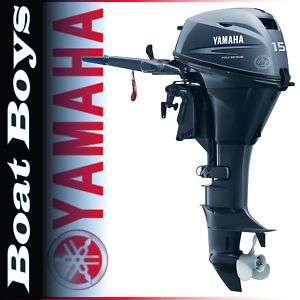 15 HP Yamaha Outboard Boat Motor 4 Stroke F15CMSH NEW!  