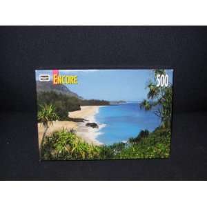  RoseArt Encore 500 Piece Jigsaw Puzzle   Lumahai, Hawaii Toys & Games