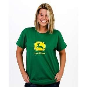 John Deere Kelly Womens Green T Shirt