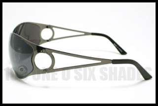 Unique CATEYE Sunglasses Women Rhinestones GUN METAL with Black Lenses