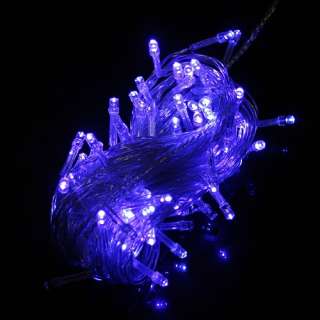 100 LED 10m String Decoration Light for Christmas Party Wedding Blue 