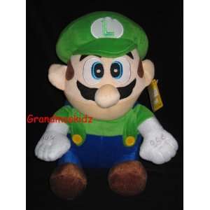    Nintendo Wii Super Mario Brothers Luigi Plush Doll: Toys & Games