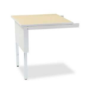  Mailroom System Corner Sorting Table   30w x30d, Pebble 