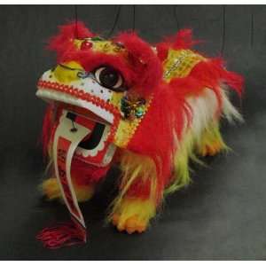  Chinese Lion Dragon Marionette Puppet #21423 Toys & Games