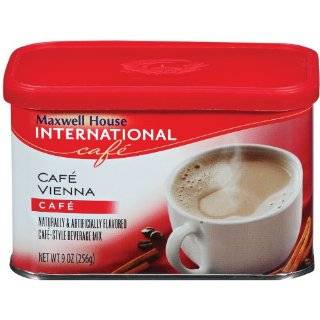 Maxwell House International Coffee Café Vienna, 9 Ounce Cans (Pack of 