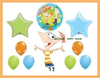 PHINEAS AND FERB PARTY SUPPLIES balloons birthday xl  