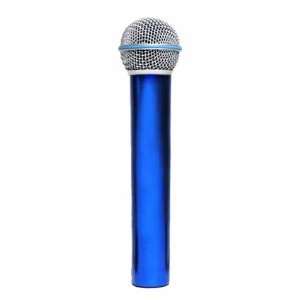 MicFX® Microphone Sleeve Blue Metallic / For Wireless Microphones