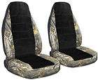CHEVY S10 60 40 seat front car seat covers camo side/blk center CHOOSE 