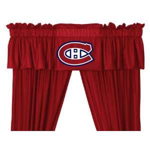  NHL Montreal Canadiens   5pc Jersey Hockey Curtains 