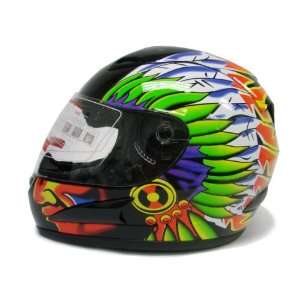   Full Face Motorcycle Sport Street Bike Helmet DOT (Medium) Automotive