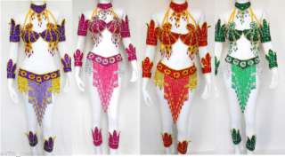 EVITA L004 Belly Samba Warrior Princess Costume S   XL  