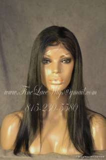 Malaysian Remy Full Lace Silky Straight Wig in stock 18 24  