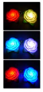 5pcs Color change LED Rose lamp Wedding,Party Favours  