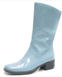   RAINBOOT Waterproof Rain Boots   Size 7   [ Light Blue ]  