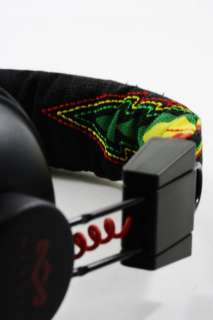   of Marley The Positive Vibration Headphone w/ Mic OS Rasta NEW  