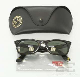 Ray Ban Dark Brown Tortoiseshell Wayfarer Square Sunglasses RB 2151 