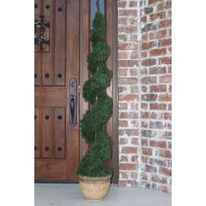  4 Ft. Indoor/Outdoor Cedar Spiral Topiary