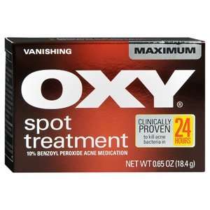  OXY SPOT TREATMENT CLEAR .65OZ MENTHOLATUM COMPANY INC 